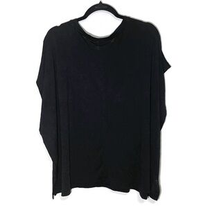 Athleta Loose Fit Black Top 2X
